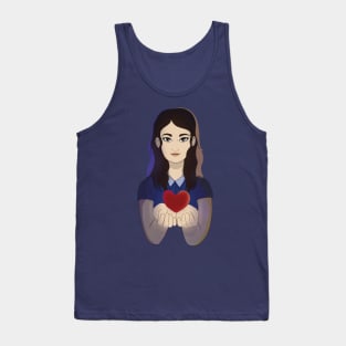 We All Have a Heart - Asian Tank Top